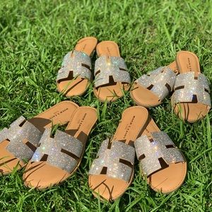 ✨Rhinestone Sandals